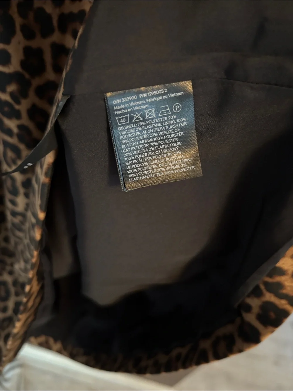 H&M Leopard Shift Dress